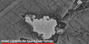 Israel Controls Air Space Over Tehran As Iran Fire Barrage Of New Missiles